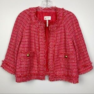 Laundry By Shelli Segal Jacket Pink 10 C14